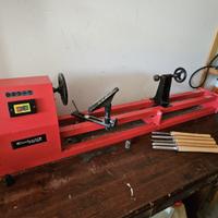 Tornio legno Einhell TC-WW 1000/1 con 5 sgorbie