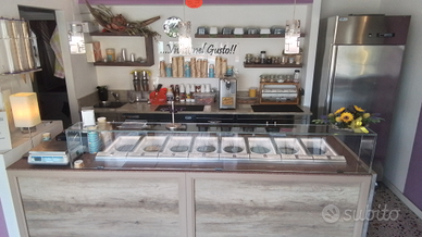 Chiosco di gelato artigianale d'asporto