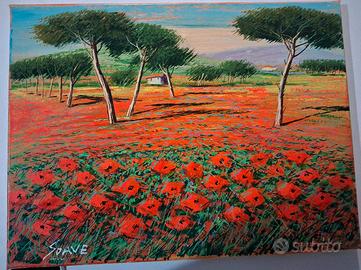 Mario Soave  dipinto su tela