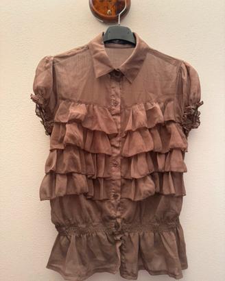 Camicia marrone