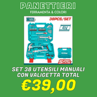 SET 38 PEZZI UTENSILI TOTAL