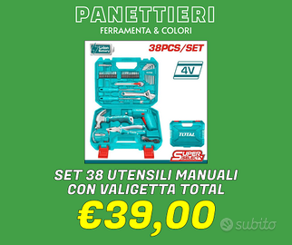 SET 38 PEZZI UTENSILI TOTAL