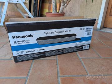 🔊 Soundbar Panasonic SC-HTB200 80W Bluetooth/HDMI