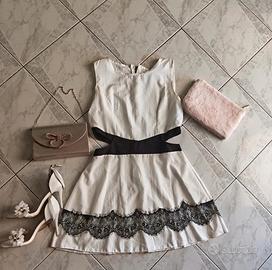 Mini dress-total look