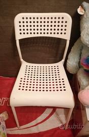Sedia di Ikea bianca