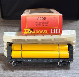 Carro Flat con tubi 2206 Rivarossi