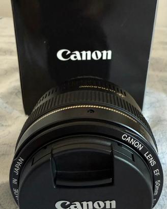 Canon EF 50mm F/1.4 USM Obiettivo - Nero