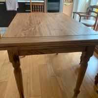 Tavolo pranzo legno Biscottini