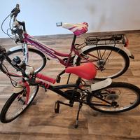  Coppia bici  1 TG 20 e 1 per bambini 5-8 anni