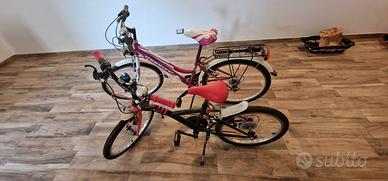  Coppia bici  1 TG 20 e 1 per bambini 5-8 anni
