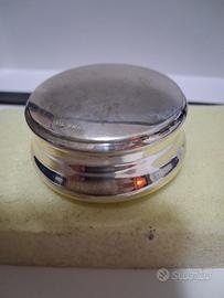 Scatolina argento 800 tonda