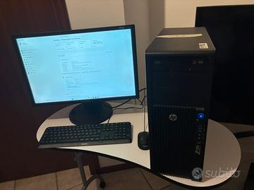 HP Z420 + monitor Samsung