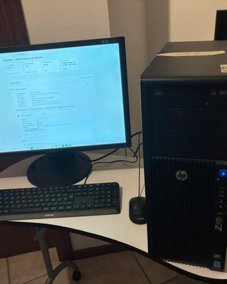 HP Z420 + monitor Samsung
