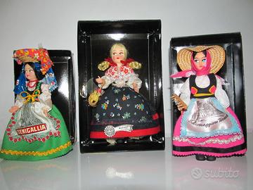 Bambole Italia con Costumi Tradizionali