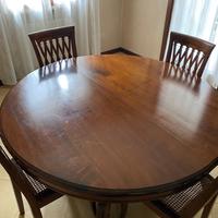 Tavolo allungabile da 8 posti dell 800 color noce