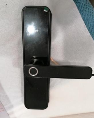 serratura maniglia smart touchscreen codice nera 