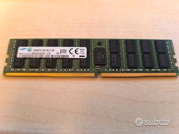16GB ECC RAM 2RX4 PC4 2133P Samsung - 6 pezzi