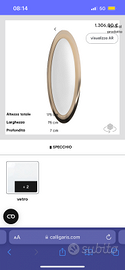 Specchio CALLIGARIS