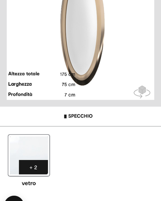 Specchio CALLIGARIS
