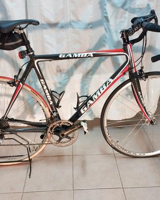Bici corsa artigianale full carbon 