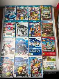 Vari Giochi Nintendo Wii e WII U Descrizione