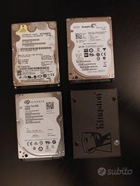 3 HARD DISK + 1 SSD 240GB
