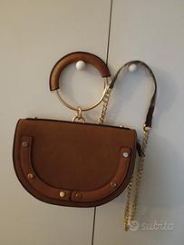 borsa donna di finta pelle