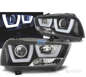 FARI PER DODGE CHARGER 11-15 A LED NERI