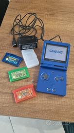 game boy advance sp piu giochi pokemon 
