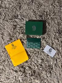 portacarte goyard verde
