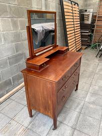 Como’ antico in noce con cassetti