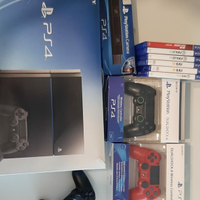 Playstation 4 + giochi + camera + 4 joypad