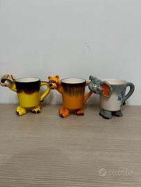 Tazze simpatiche a forma di animale