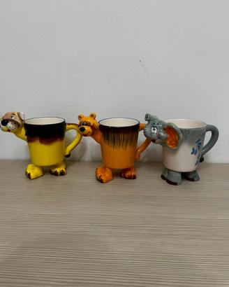 Tazze simpatiche a forma di animale