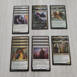 Mazzo carte Magic Bianco Verde PEDINE Token mtg