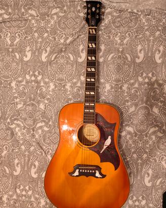 chitarra Epiphone dove Pro V/B