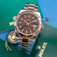 Rolex 126331 Nuovo Oro rosa Chocolate PERMUTE