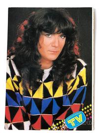 Renato Zero cartolina anni '80