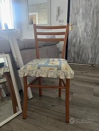 Sedia legno di ciliegio