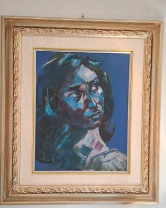 QUADRO OLIO SU TELA, PITTORE " LUIGI VOLTOLINA ".