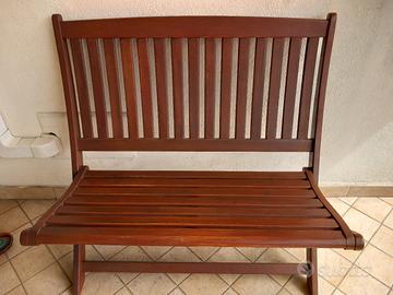Panchina di legno 