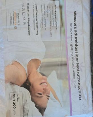 NUOVO - COPRIMATERASSO 90 X 200