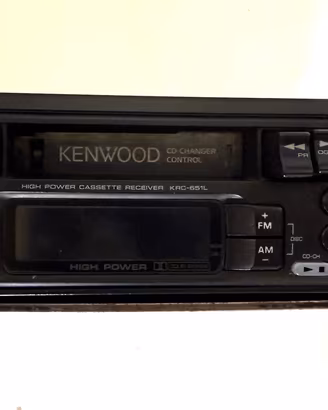 AUTORADIO VINTAGE KENWOOD KRC 651L
