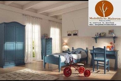 Camera Da Letto Mobili Rustici CodCLR1 Colorata