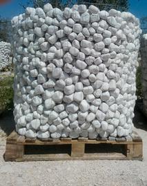 ciotoli bianco Carrara 