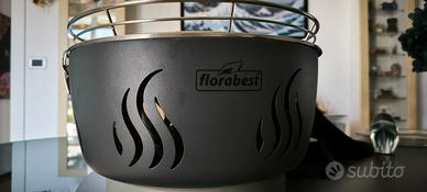 Barbecue a Carbone con Ventilazione Attiva Florabe