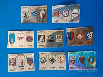 8 figurine scudetti calciatori 1989 1990 serie C