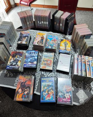 VHS di vari anime