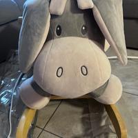 NATTOU - Dondolo elefante (peluche + base legno)