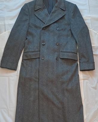 Cappotto stile militare in lana taglia 52